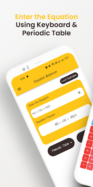Chemical Equation Balancer App Screenshot 1