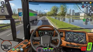 US Truck Simulator Game 3d Screenshot 1