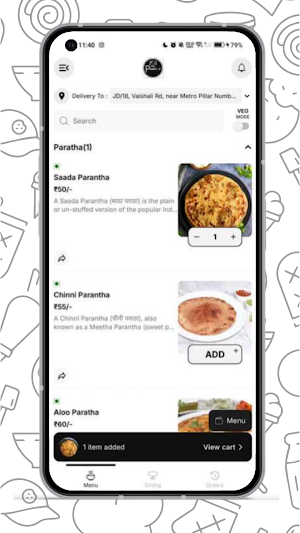 Pandit Ji Parantha Hut Screenshot 3