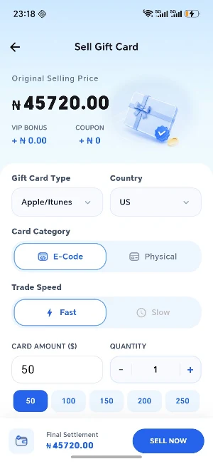 GiftCardTop Screenshot 0
