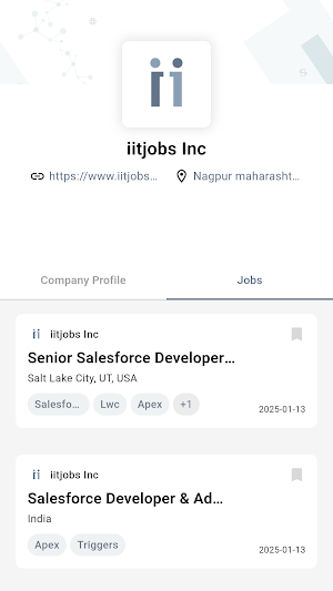 iitjobs Screenshot 0