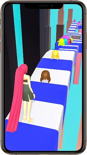 Hair Challenge 3D Run Screenshot 2