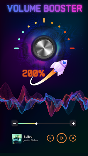 Volume Booster & Bass Booster Screenshot 0