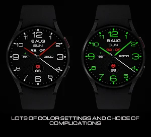 Classic Mod 8 - watchface Screenshot 3