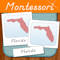 Montessori Three Part Cards - United States