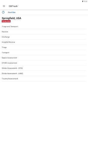 EMTrack Screenshot 1