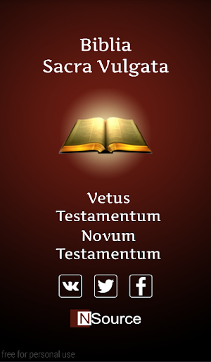 Holy Bible in Latin Screenshot 0