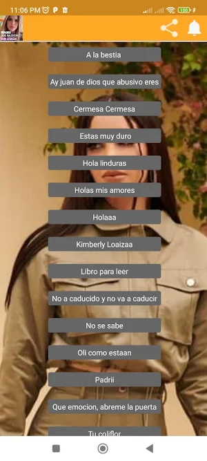 Frases de Kimberly Loaiza Screenshot 0