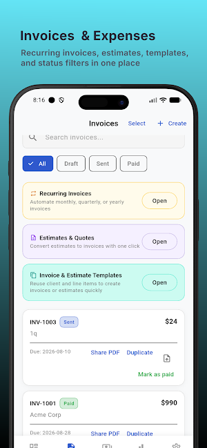Accounting OfflineBooks Screenshot 1