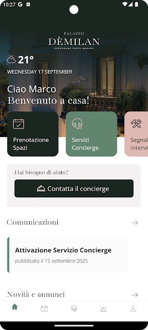 Palazzo Dèmilan Concierge Screenshot 1