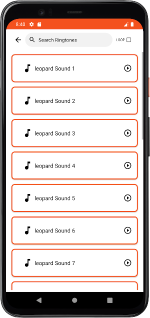 Leopard Sounds Screenshot 2