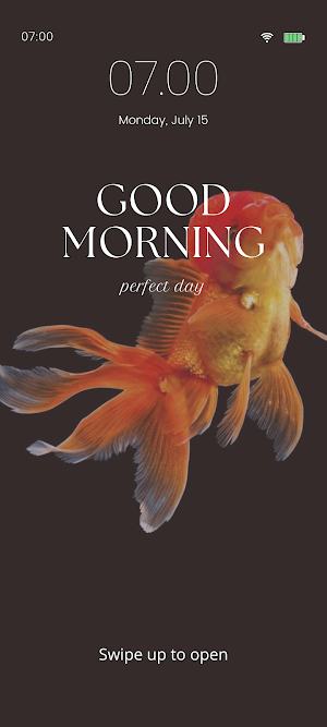 Aesthetic Goldfish Wallpaper Screenshot 0