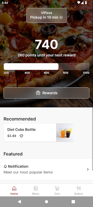 VIPIZZA Screenshot 0