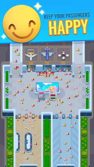 Overcrowded: Tycoon Idle Plane Screenshot 1