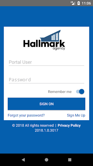 Hallmark Agency Mobile Screenshot 0