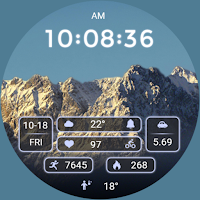 ZKin Watch Day Night Scenery