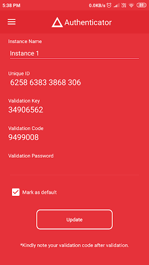 ARCON Authenticator Screenshot 0