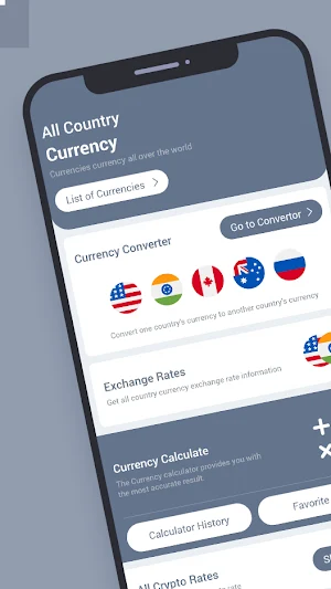 Currency Converter Calculator Screenshot 0