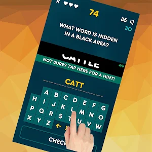 Hidden Word Brain Exercise PRO Screenshot 1
