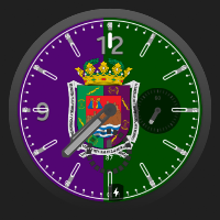 Esfera bandera de Málaga