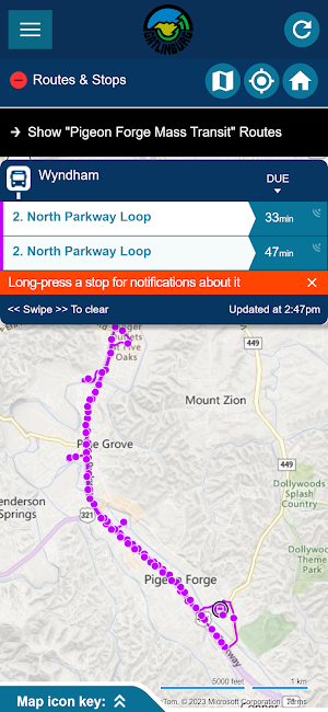 Gatlinburg Trolley Screenshot 0