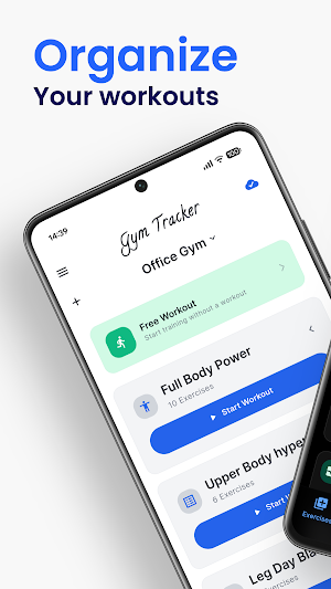Gym Tracker Screenshot 0