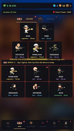 Gang Blocks: Crime Boss Idle Screenshot 1