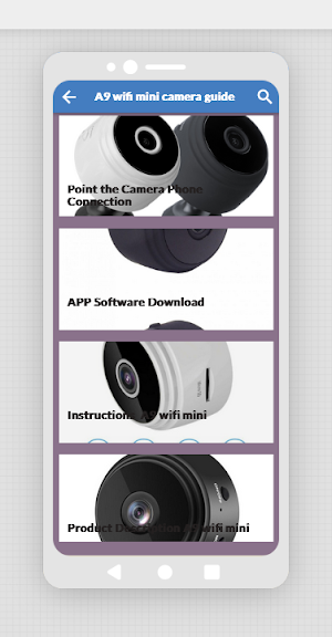 guide A9 Wifi Mini Cam Screenshot 0