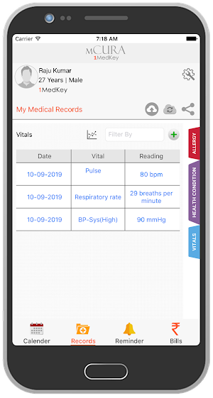 mCURA 1MedKey Screenshot 3
