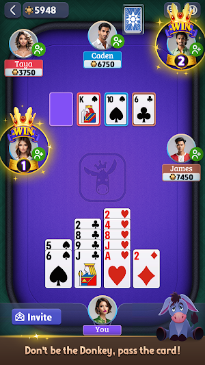 Donkey King: Donkey Card Game Screenshot 2