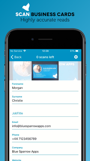 Sparrow Scan Screenshot 2