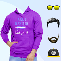 Men Sweatshirt - Photo Suit