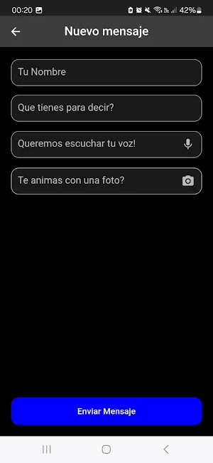 Frecuencia Azul Web Radio Screenshot 2