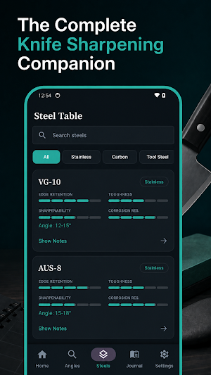 Knife Angle Guide Screenshot 0