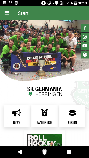 SK Germania Herringen e.V. Screenshot 1