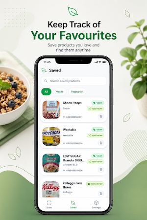 Vegan/Vegetarian Barcode Scan Screenshot 1