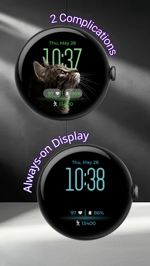Depth Wallpapers Watch Face Screenshot 2
