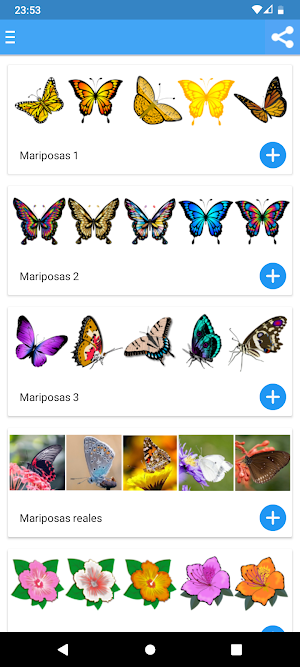 Stickers de Mariposas Screenshot 0