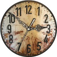 Ancient Swiss Watch Face