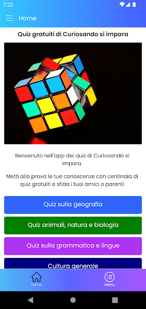 Quiz - Curiosando si impara Screenshot 3