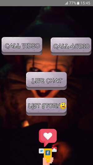 Scary Evil Clown Fake Call Video : Pennywise It 2 Screenshot 0