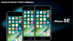 iPhone SE Wallpaper & Launcher Screenshot 0