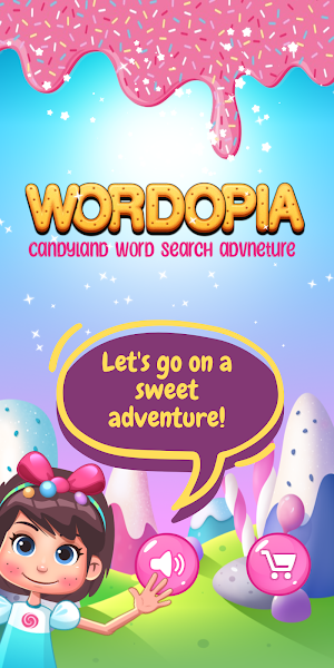 Wordopia: Candy Word Search Screenshot 0