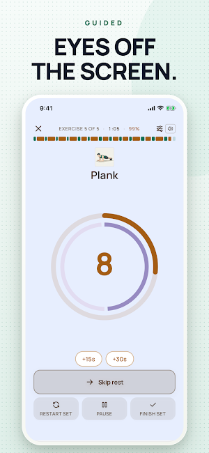 MoveCue: Hands-Free Timer Screenshot 0