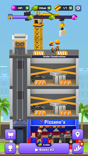 Idle Rent Tower Screenshot 1