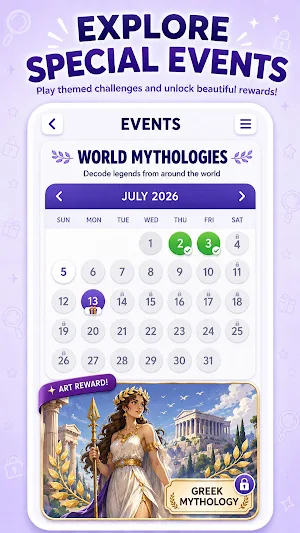 Cryptogram: Brain Puzzle Screenshot 0