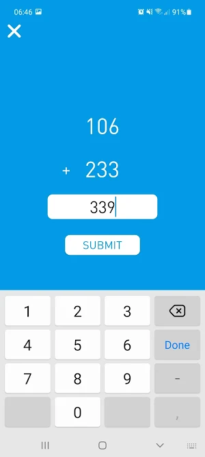 Long Addition Screenshot 2