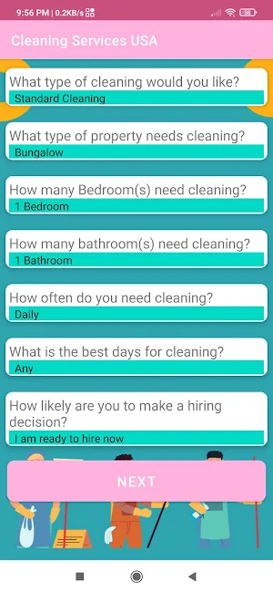 Cleaning Services USA Screenshot 1