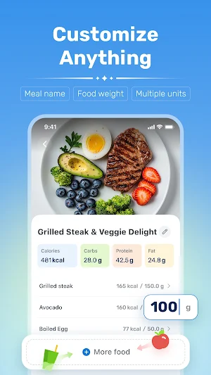 WiseMeal: AI Calorie Tracker Screenshot 2