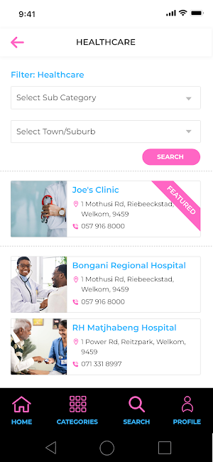 WelkomBiz Business Directory Screenshot 3